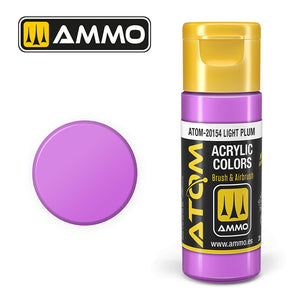 AMMO of Mig Jimenez 20154 ATOM COLOR Light Plum 20ml