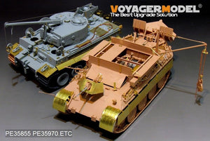 Voyager Model PE35970 WWII German Bergepanther Ausf.A (Late type,Panther G tool holders) Basic For MENG SS-015 1/35 – immagine 21