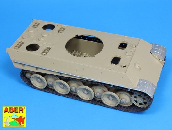Aber 25010 Fenders for Panther G/Jagdpanther 1/25 – Bild 5