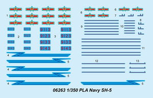 Trumpeter 06263 PLA Navy SH-5 1/350 – image 4