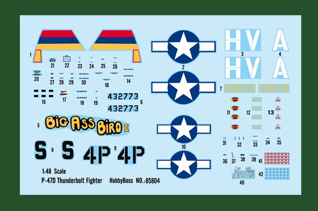 Hobby Boss 85804 P-47D Thunderbolt 1/48 – image 3