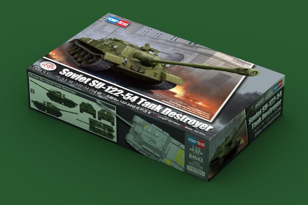 Hobby Boss 84543 Soviet SU-122-54 Tank Destroyer 1/35 – Bild 2