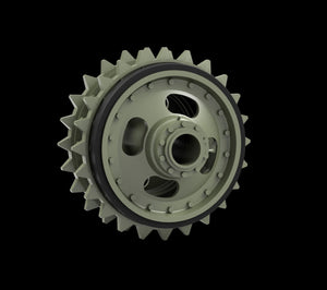 Panzer Art RE35-776 Churchill tank odler wheels 1/35 – imagen 2