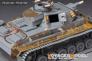 Voyager Model PE351261 WWII German Pz.KPfw.III Ausf.N early version upgrade set basic For DRAGON 6606 1/35 – immagine 8
