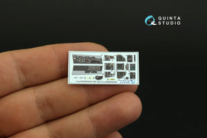 Quinta Studio QDS-48280 F/A-18C late 3D-Printed &amp;amp; colored Interior on decal paper (HobbyBoss)(Small version) 1/48 – image 5