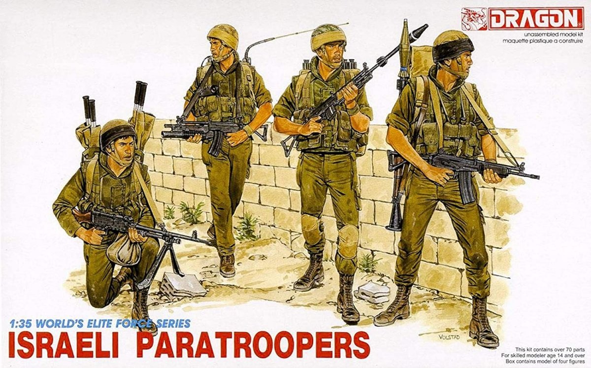 Dragon 3001 ISRAELI PARATROOPS 1/35