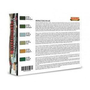 Lifecolor CS06 Acrylic paint set German Aircraft WWII Set 1 6x22ml – Bild 2