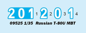 Trumpeter 09525 Russian T-80U MBT 1/35 – immagine 12