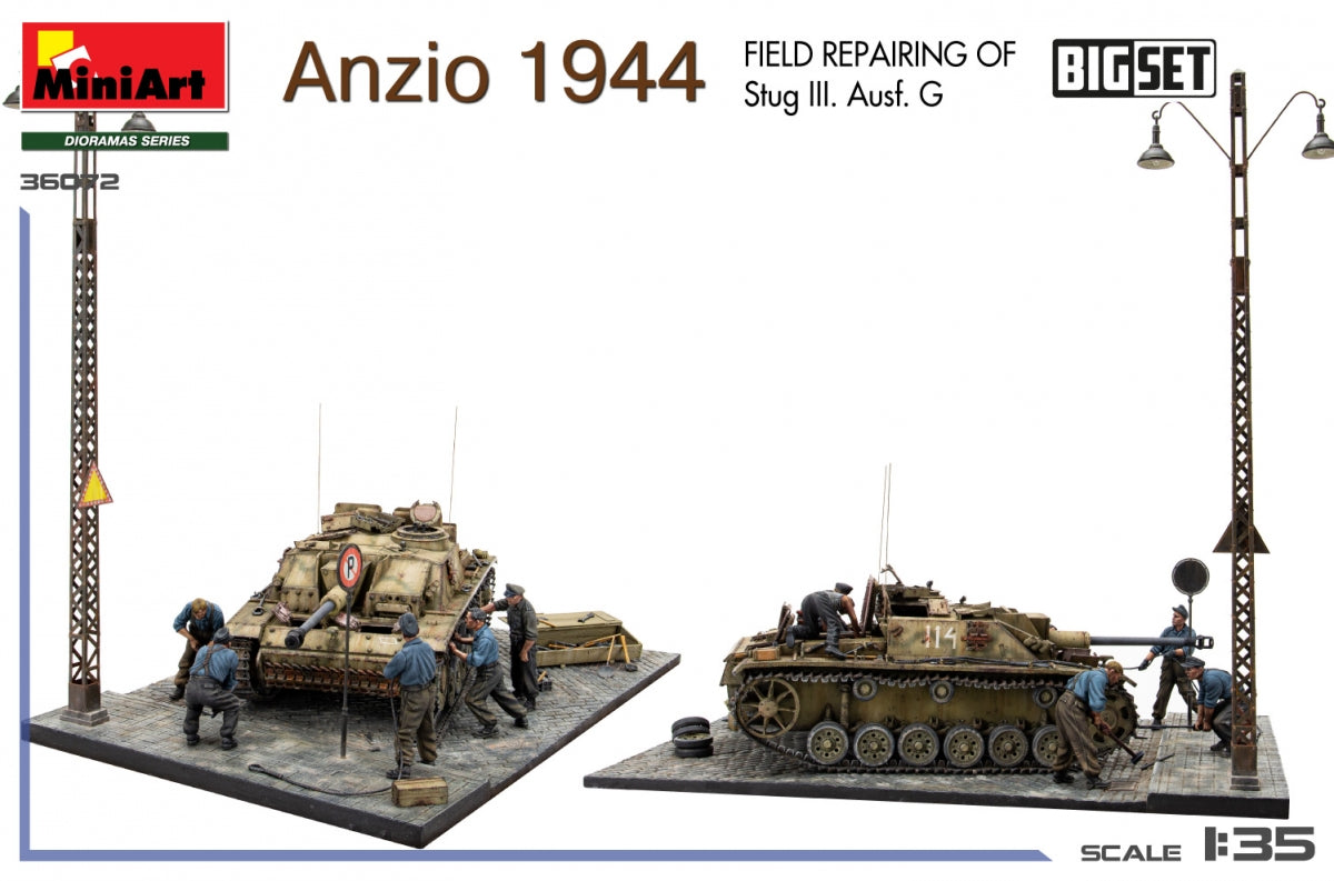 MiniArt 36072 Anzio 1944. Field Repairing of Stug III. Ausf. G. BIG SET 1/35 – image 9