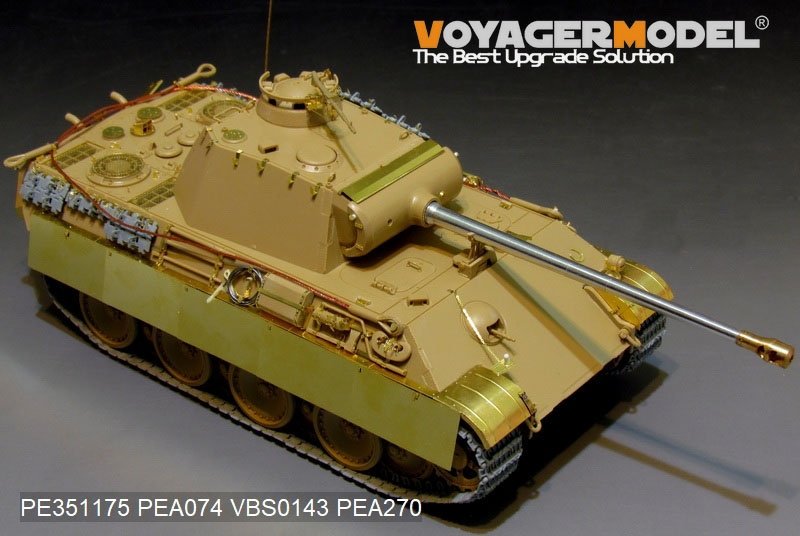 Voyager Model PE351175 WWII German Panther G early ver.Basic (For HOBBYBOSS 84551) 1/35 – Bild 4
