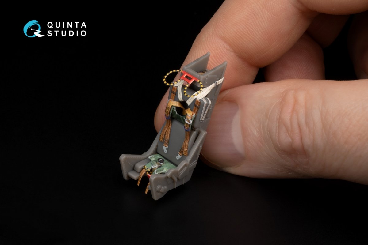 Quinta Studio QR48036 MB Mk 6 ejection seat for Buccaneer (Airfix), 2 pcs 1/48 – immagine 8
