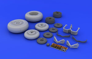 Eduard 648037 MiG-29 wheels 1/48 (Eduard, Academy) – imagen 7