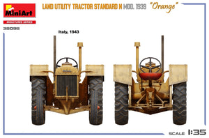 Mini Art 38098 Land Utility Tractor Standard N “Orange” Mod. 1939 1/35