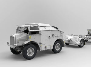 Maquette Gecko Models 35GM0066 Tracteur 4x4 d&amp;#39;artillerie de campagne britannique de la Seconde Guerre mondiale (C8 Mk.II Late) 1/35 – image 4