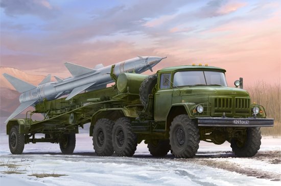 Trumpeter 01033 Russian Zil-131V towed PR-11 SA-2 Guideline 1/35