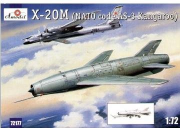 A-Model 72177 X-20M (NATO code AS-3 Kangaroo) Soviet Missile 1/72