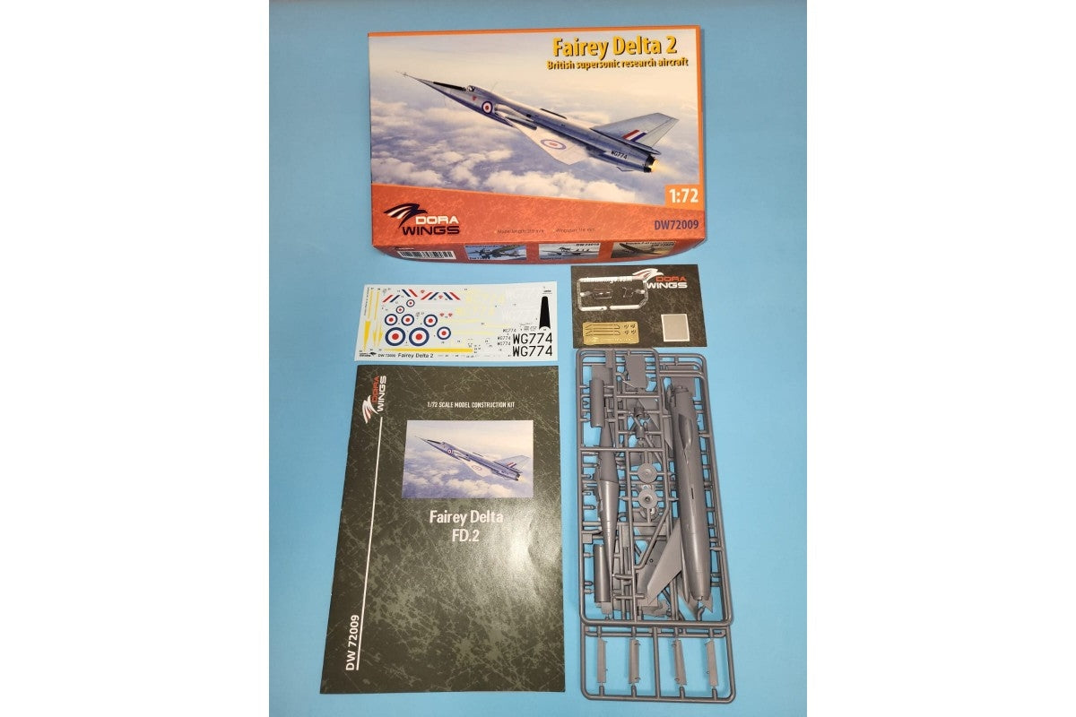 Dora Wings 72009 Fairey Delta 2 British supersonic research aircraft 1/72 – Bild 3