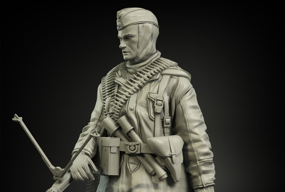 Panzer Art FI35-063 Waffen-SS Anorakanzug MG-42 tireur 1/35 – image 3