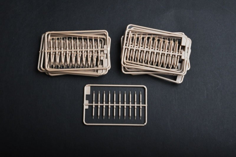 Trumpeter 02055 Strv103 early Workable Track links 1/35 – imagen 6