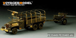 Voyager Model PE35449 WWII US 3inch M5 ATG/w M1 or 105mm Howitzer M2A1Carriage 2in1 For AFV CLUB 35S64 and 35160 1/35 – imagen 9
