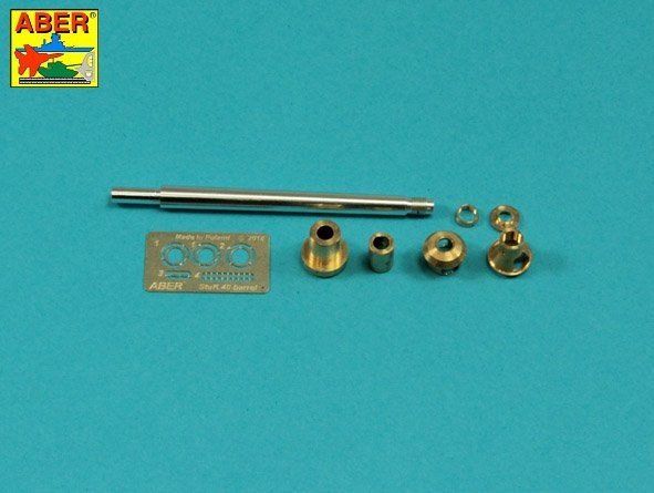 Aber 35L-061N Lufa do niemieckiego działa pancernego Stug.III, G i Stug.IV końcowych serii 1/35 – imagen 3