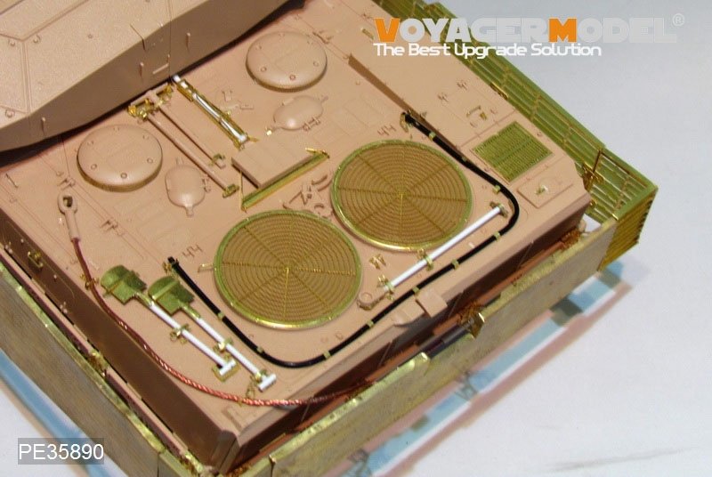 Voyager Model PE35890 Modern German Leopard2A4 Revolution 1 MBT Basic for TIGER 1/35 – immagine 7