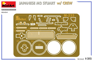 Miniart 35454 JAPANESE M3 STUART w/CREW 1/35 – imagen 3