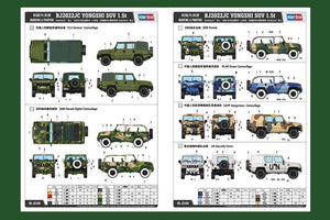 Hobby Boss 82466 BJ2022JC YONGSHI SUV 0.5t 1/35 – immagine 3