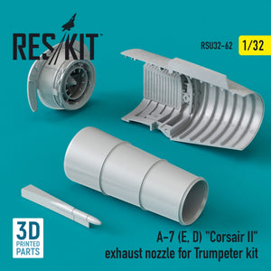 RESKIT RSU32-0062 A-7 (E, D) &amp;quot;CORSAIR II&amp;quot; EXHAUST NOZZLE FOR TRUMPETER KIT 1/32 – imagen 2
