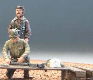 FineMolds 48995 Bf 109 E-7 « Armée japonaise » avec équipage au sol et équipement 1/48 – image 5