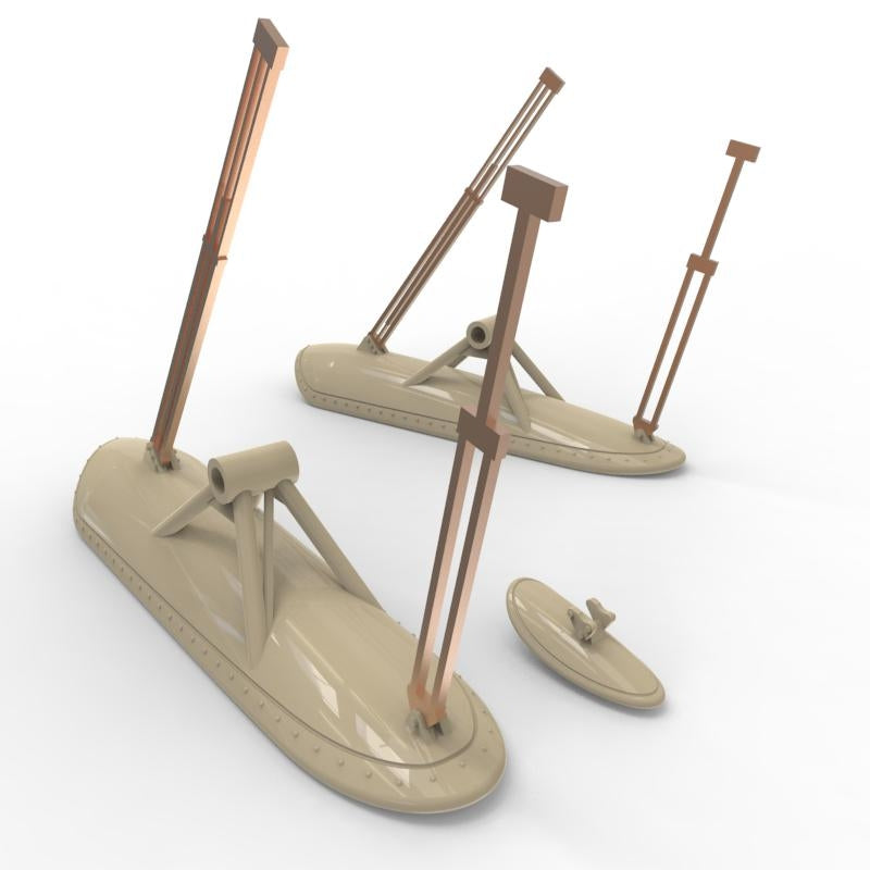 Quinta Studio QT48037 I-16 Ski landing gear (Non-retractable version) (all kits) 1/48 – imagen 5