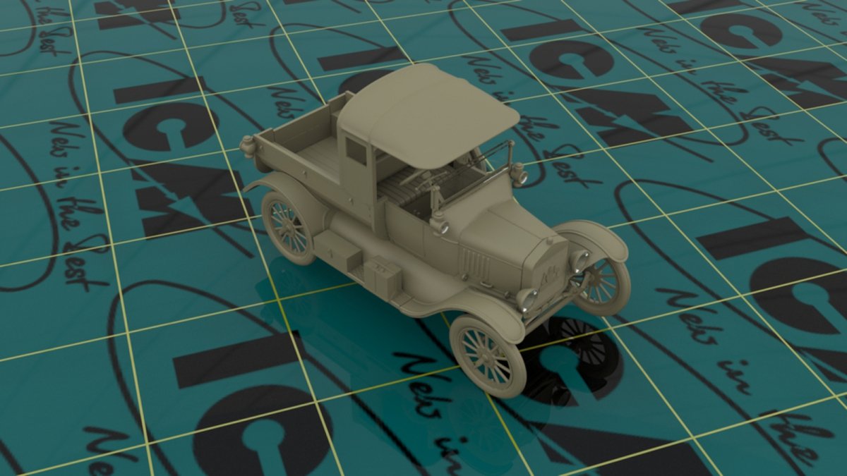 ICM 35664 Model T 1917 Utility WWI Australian Army Car 1/35 – Bild 2