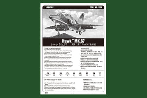Hobby Boss 81734 Hawk T MK.67 – immagine 3