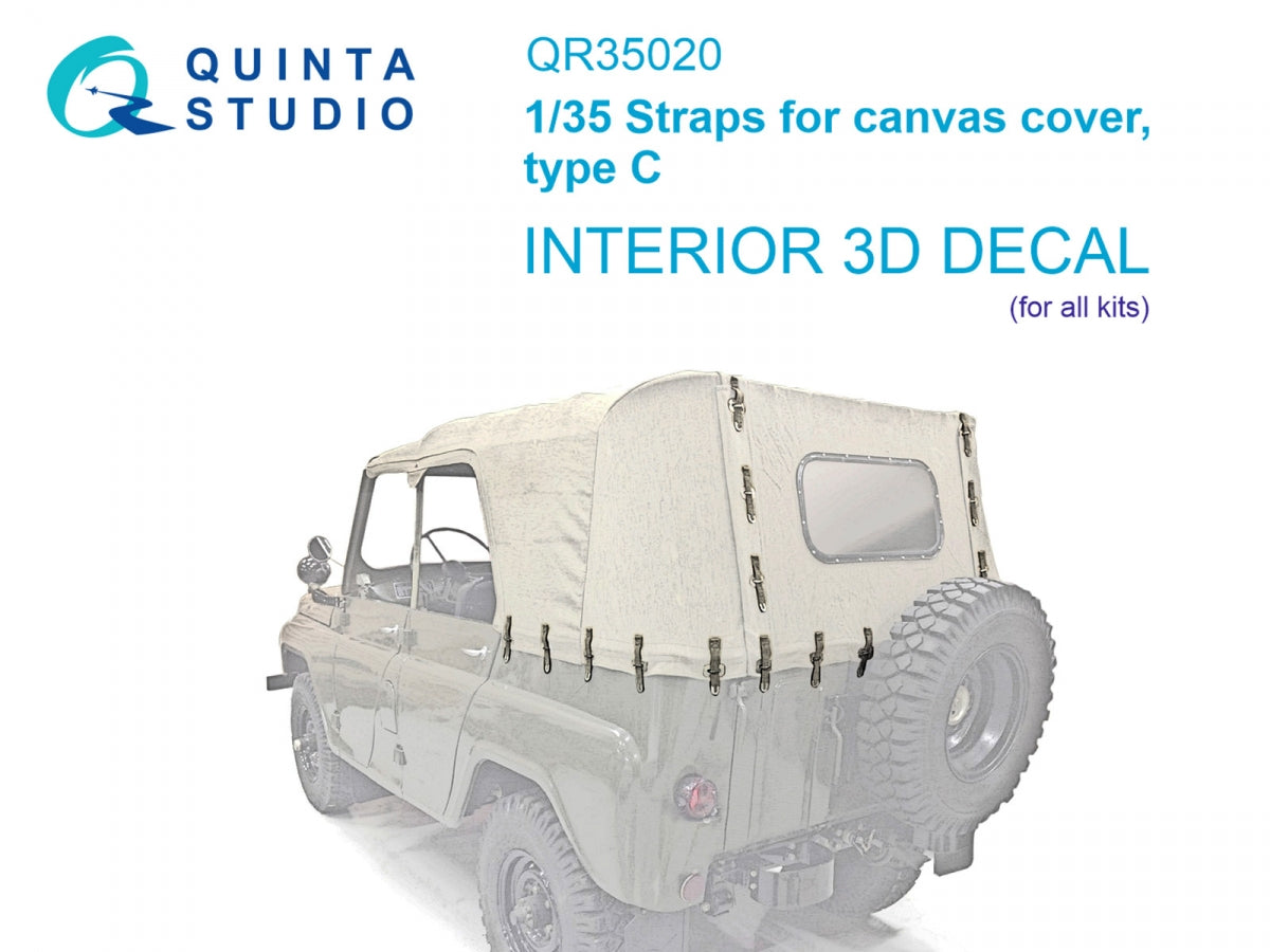 Sangles Quinta Studio QR35020 pour housse en toile, type C 1/35