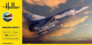 Heller 56303 STARTER KIT - MIRAGE 2000 C 1/72 – immagine 2