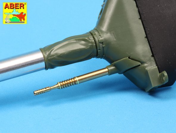 Aber 35L-142 Barrel for 20 mm M693 autocannon and barrel for F1 7,62 machine gun for AMX-30 1/35 – zdjęcie 6