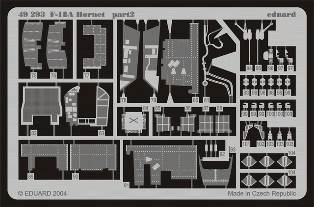 Eduard 49293 F-18A 1/48 Hasegawa – Bild 3