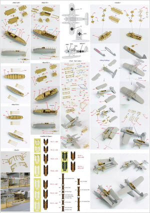 Pontos 22001F2 BISMARCK 1941 Detail Up Set Basic Ver.2 1/200 – immagine 21