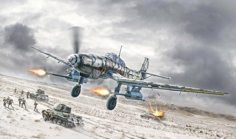 Italeri 1466 Ju 87 G-2 Kanonenvogel 1/72