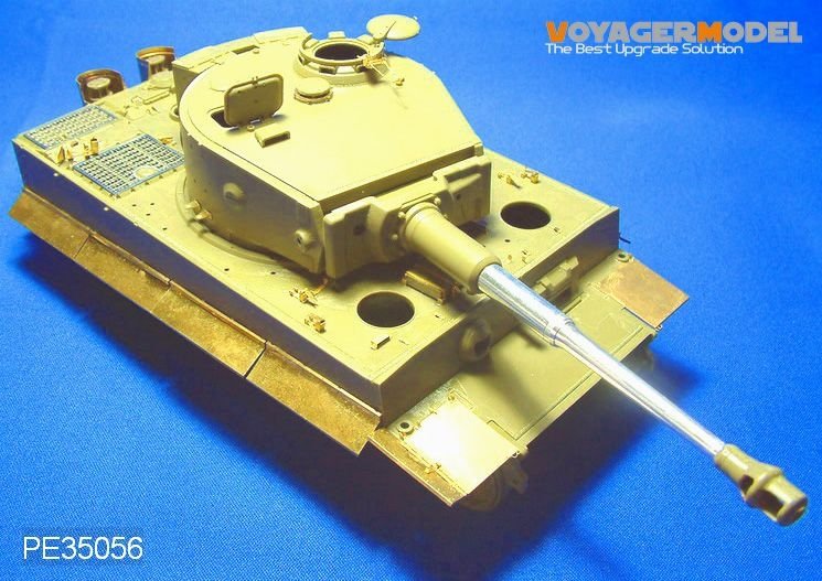 Voyager Model PE35056 WWII Tiger I Late Production PE Update (AVF Club 35079) 1/35 – Bild 3