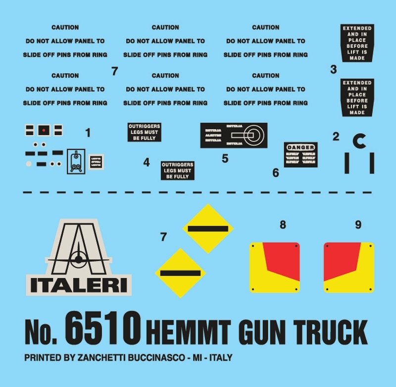 Italeri 6510 HEMTT Gun Truck 1/35 – Bild 4