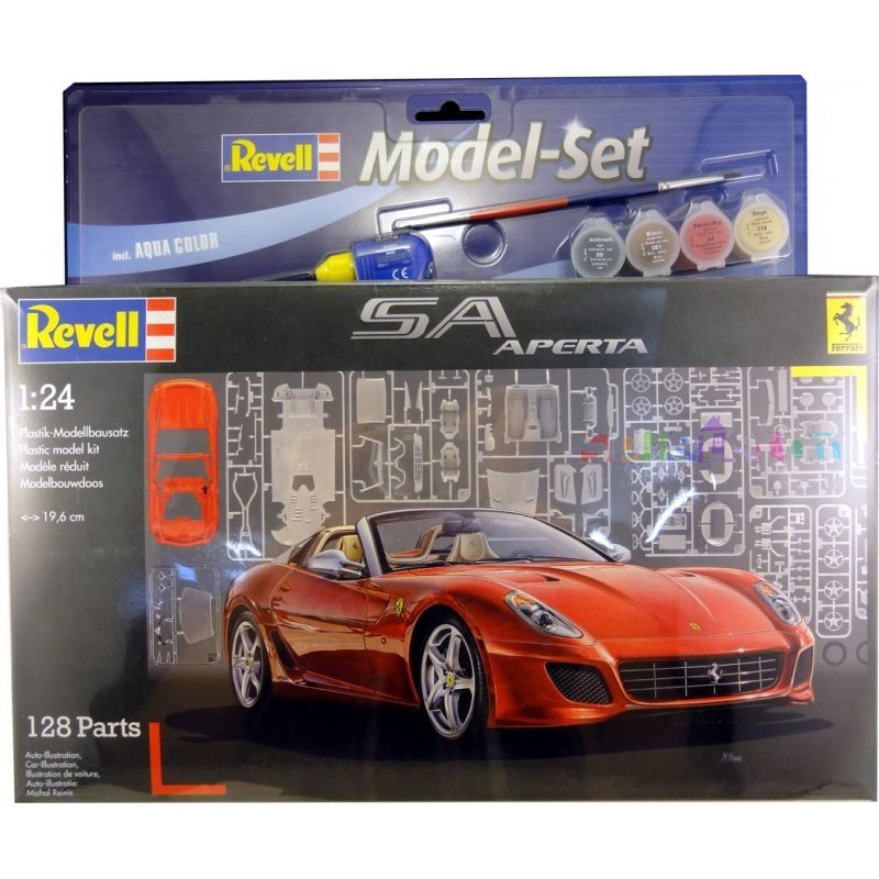 Revell 67090 Model Set Ferrari SA Aperta set 1/24