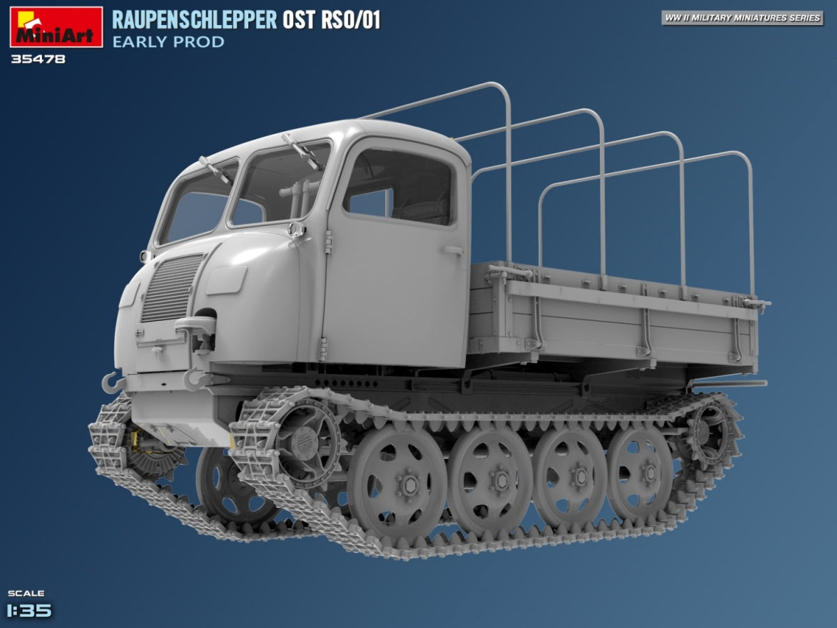 Miniart 35478 RAUPENSCHLEPPER OST RSO/01. EARLY PROD 1/35 – Bild 4