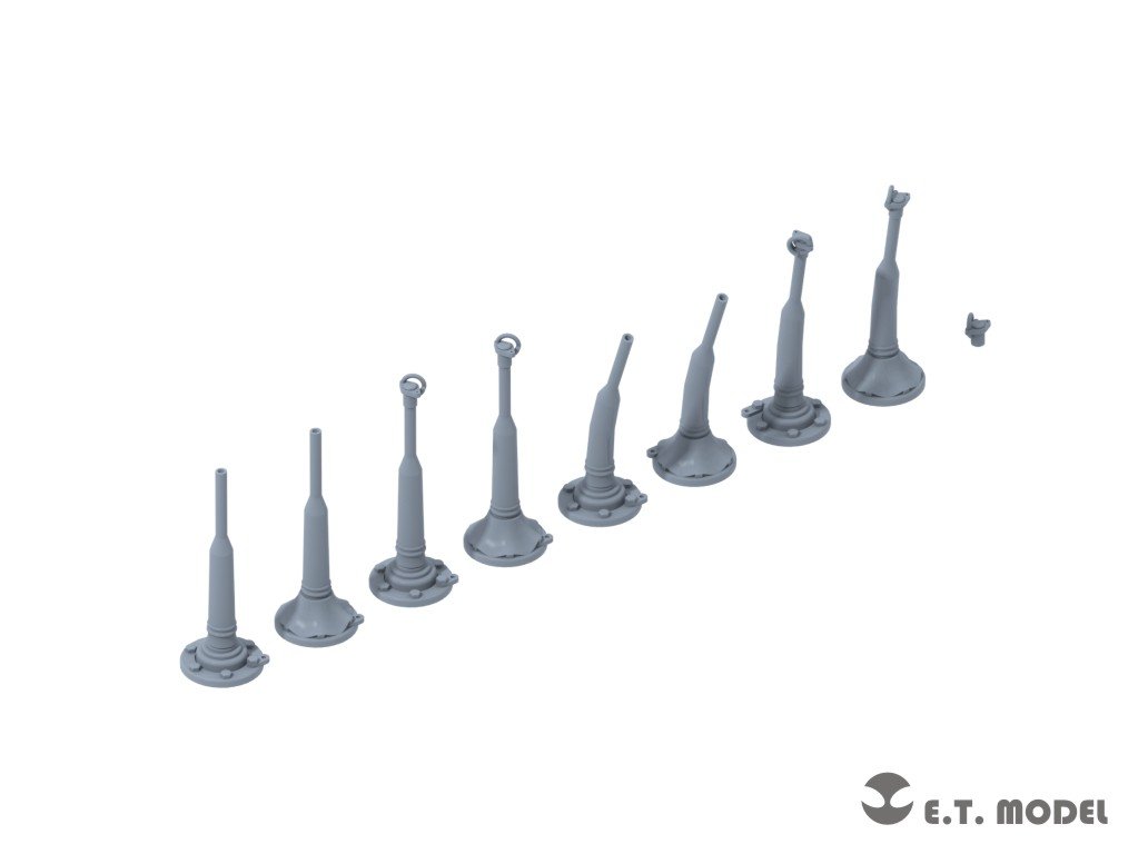 E.T. Model P35-227 Russian Vehicle Antenna Mast Base(Type.1) ( 3D Print ) 1/35 – immagine 3