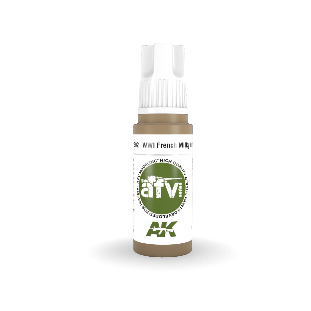 AK Interactive AK11302 WWI French Milky Coffee 17ml – Bild 2