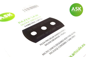 ASK T0008 Razer Saw: ultra smooth symetric (5 pcs) 70/70 teeth