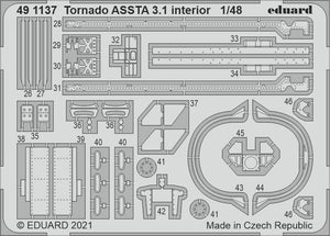 Eduard 491137 Tornado ASSTA 3.1 interior for Revell 1/48 – image 2