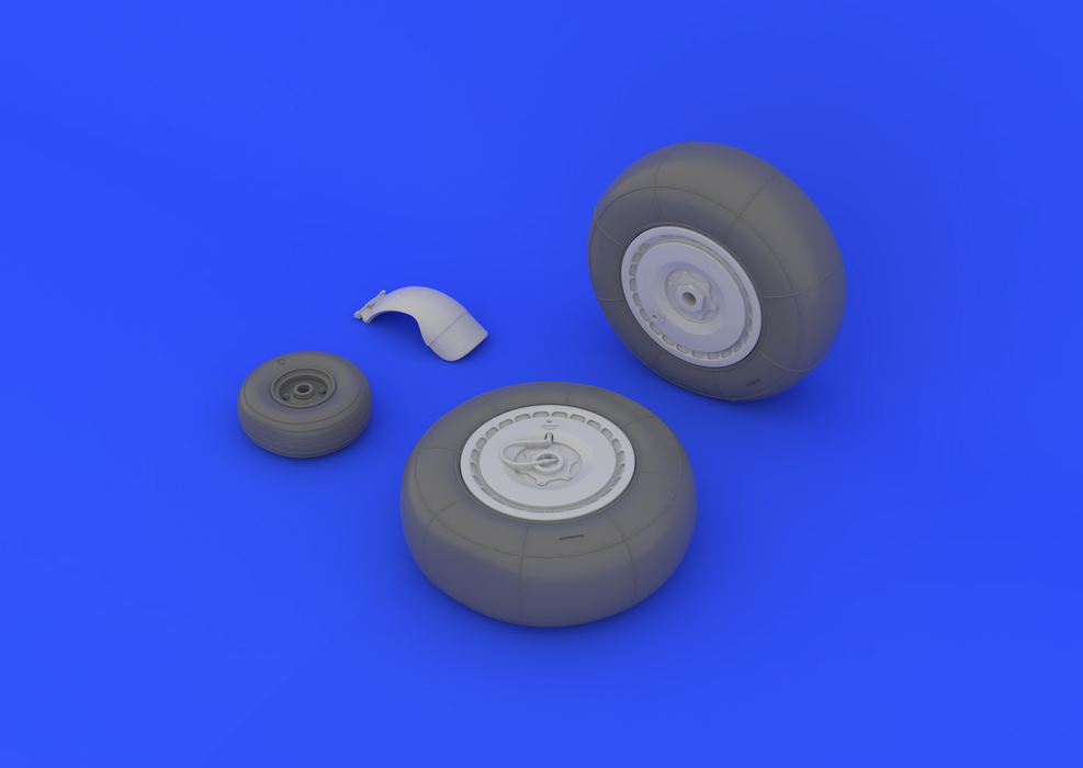 Eduard 632024 Ju 88 wheels late 1/32 (Revell) – zdjęcie 5