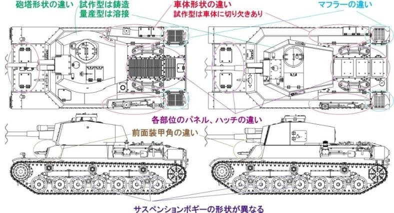 Fine Molds FM32 IJA Medium Tank Type 4 Chi-To Prototype Ver. 1/35 – Bild 6