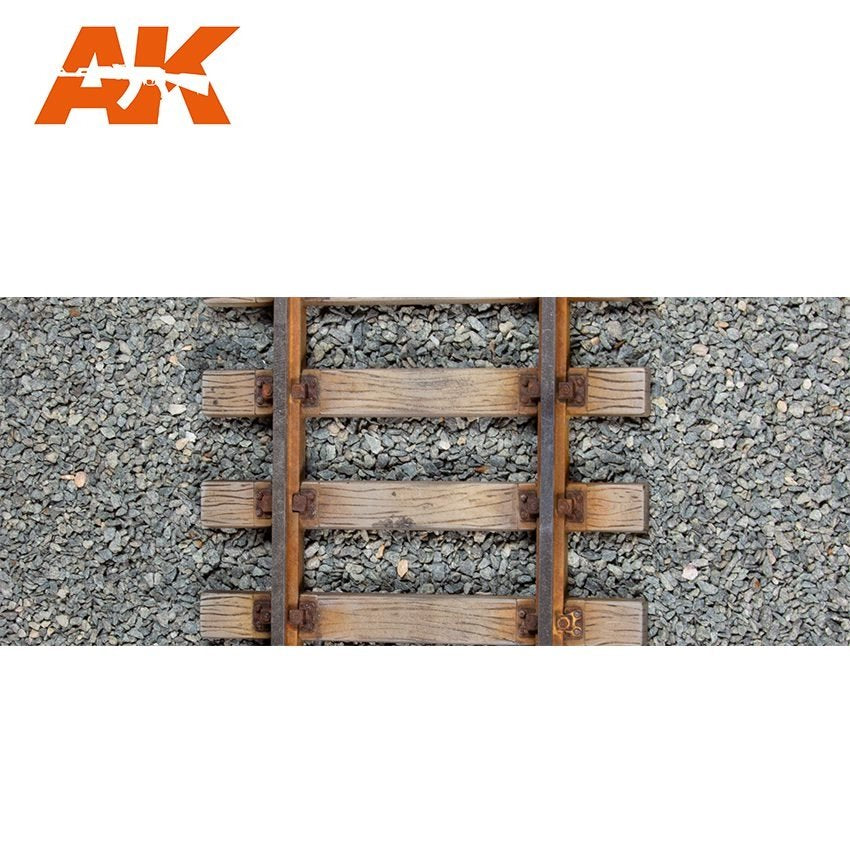 AK Interactive AK8072 RAILROAD BALLAST / Podsypka kolejowa – zdjęcie 3